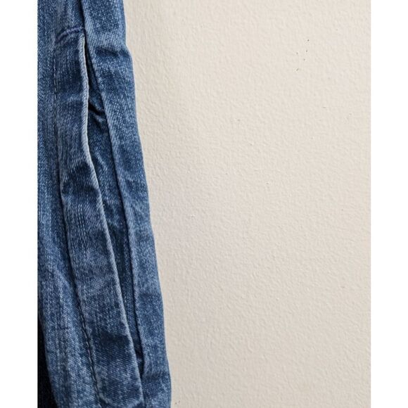 Jcrew blue cotton shift Denim V-neck dress size 6 with pockets - Picture 3 of 9